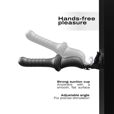 Dorcel Dorcel Deep Orgasm – Vibromasseur à va-et-vient – Noir