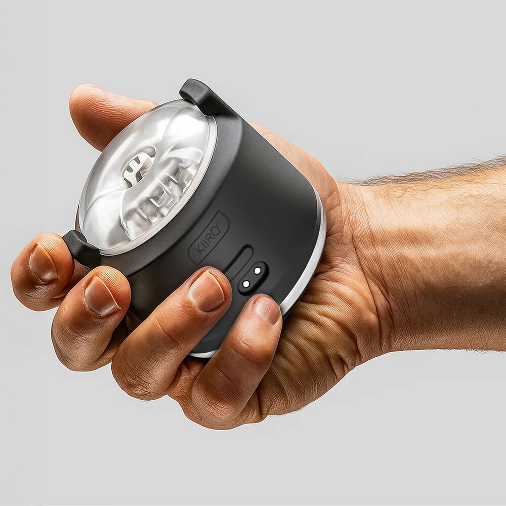 Kiiroo Powershot – Interaktiver Männervibrator – Schwarz