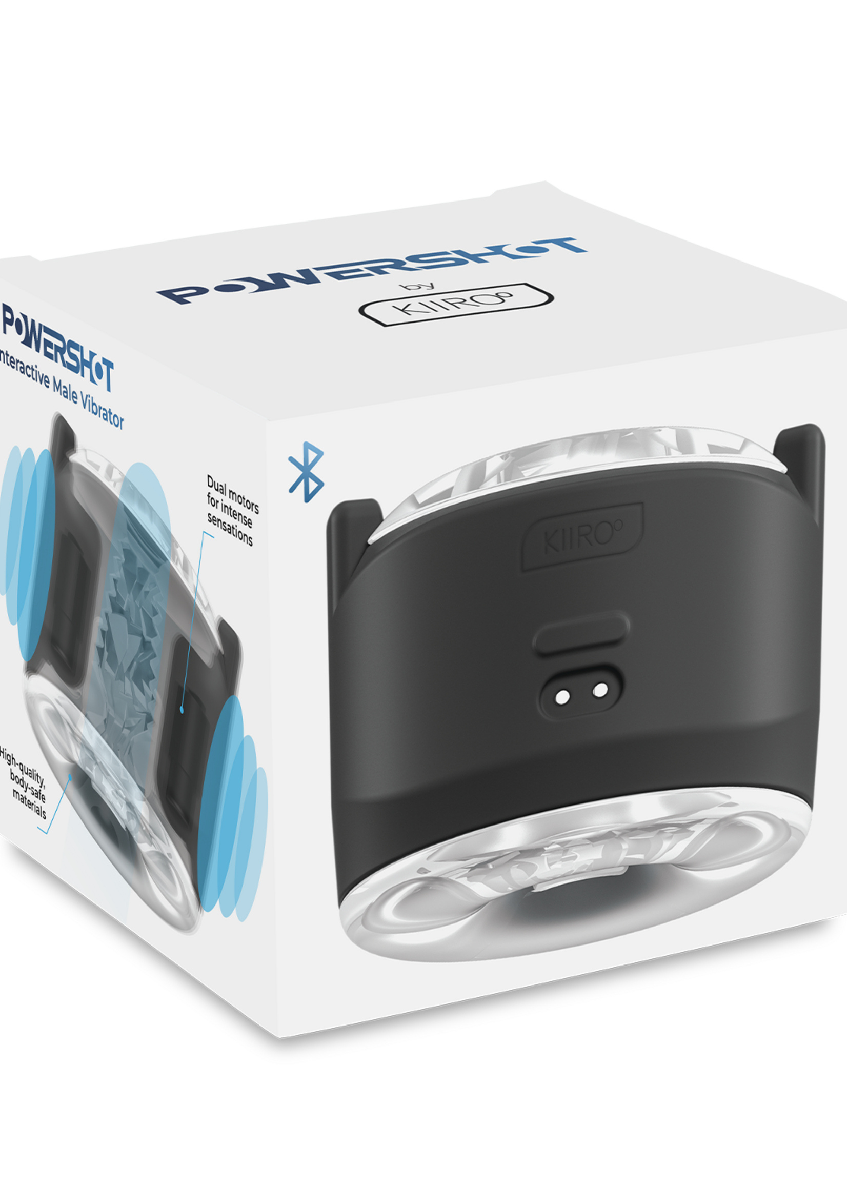 Kiiroo PowerShot – Masturbateur Interactif – Noir