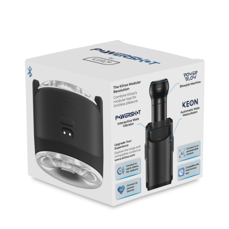 Kiiroo KIIROO PowerShot – Interactive Male Vibrator – Black Kiiroo KIIROO PowerShot – Interactive Male Vibrator – Black