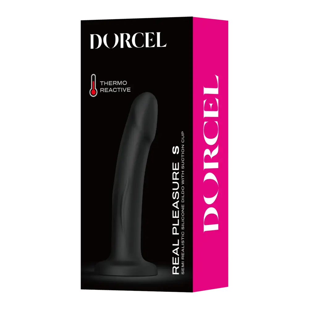 Dorcel Real Pleasure Dildo – Maat S – Zwart