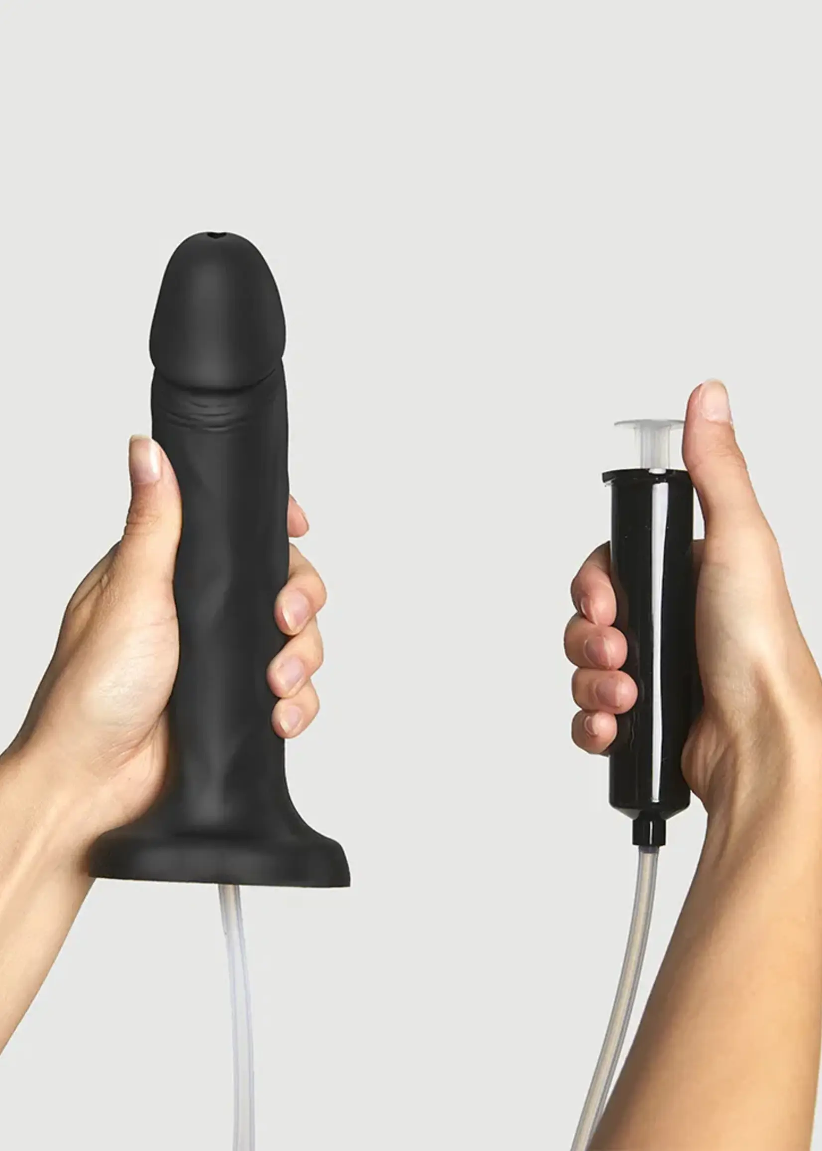 Strap-On-Me Strap on Me – Godemiché réaliste à éjaculation féminine – Taille XL – Noir