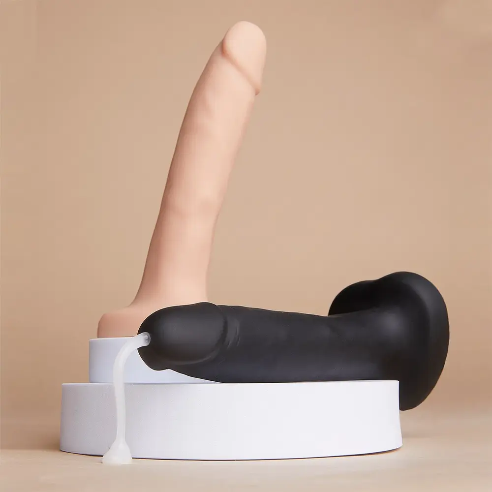 Strap-On-Me Godemiché réaliste à éjaculation féminine – Taille L – Nu