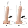 Strap-On-Me Godemiché réaliste à éjaculation féminine – Taille L – Nu