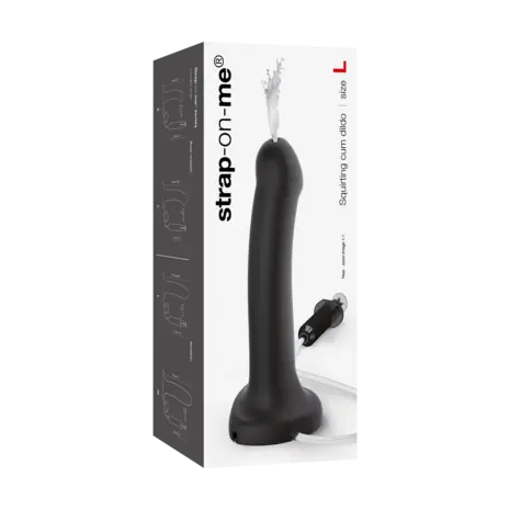 Strap-On-Me Strap on Me – Godemiché réaliste à éjaculation féminine – Taille L – Noir