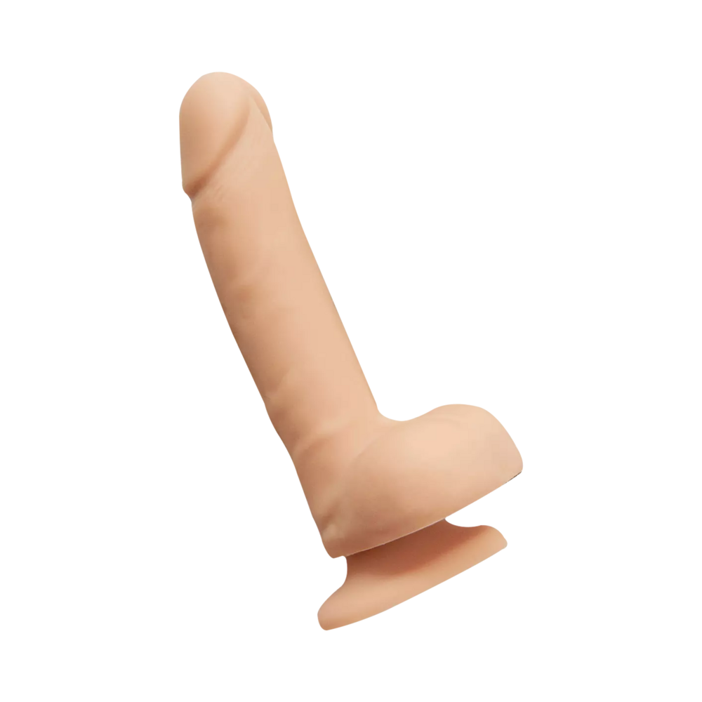 Strap-On-Me Rotierender und vibrierender realistischer Dildo – Größe L – Nude