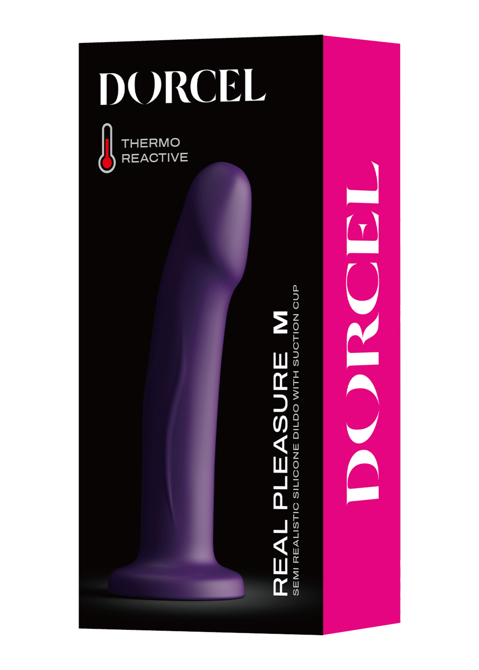 Dorcel Godemiché Real Pleasure – Taille M – Violet