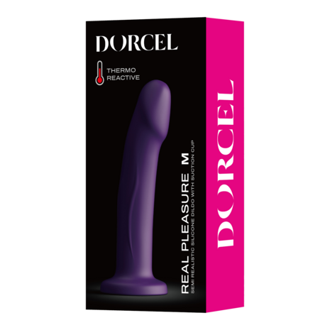 Dorcel Real Pleasure Dildo – Maat M – Paars Dorcel Real Pleasure Dildo – Maat M – Paars
