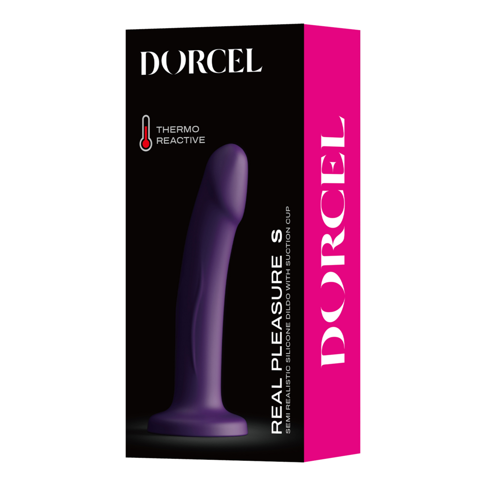 Dorcel Real Pleasure Dildo – Maat S – Paars Dorcel Real Pleasure Dildo – Maat S – Paars