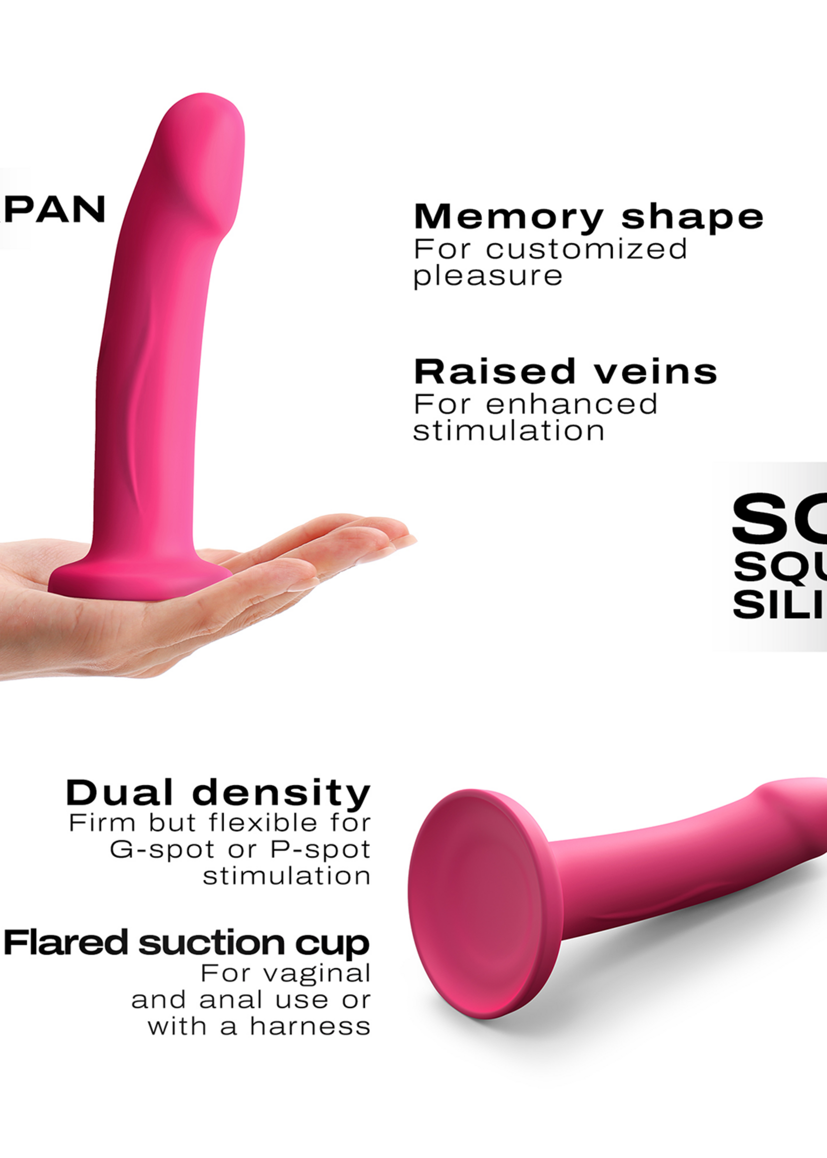 Dorcel Godemiché Real Pleasure – Taille S – Rose