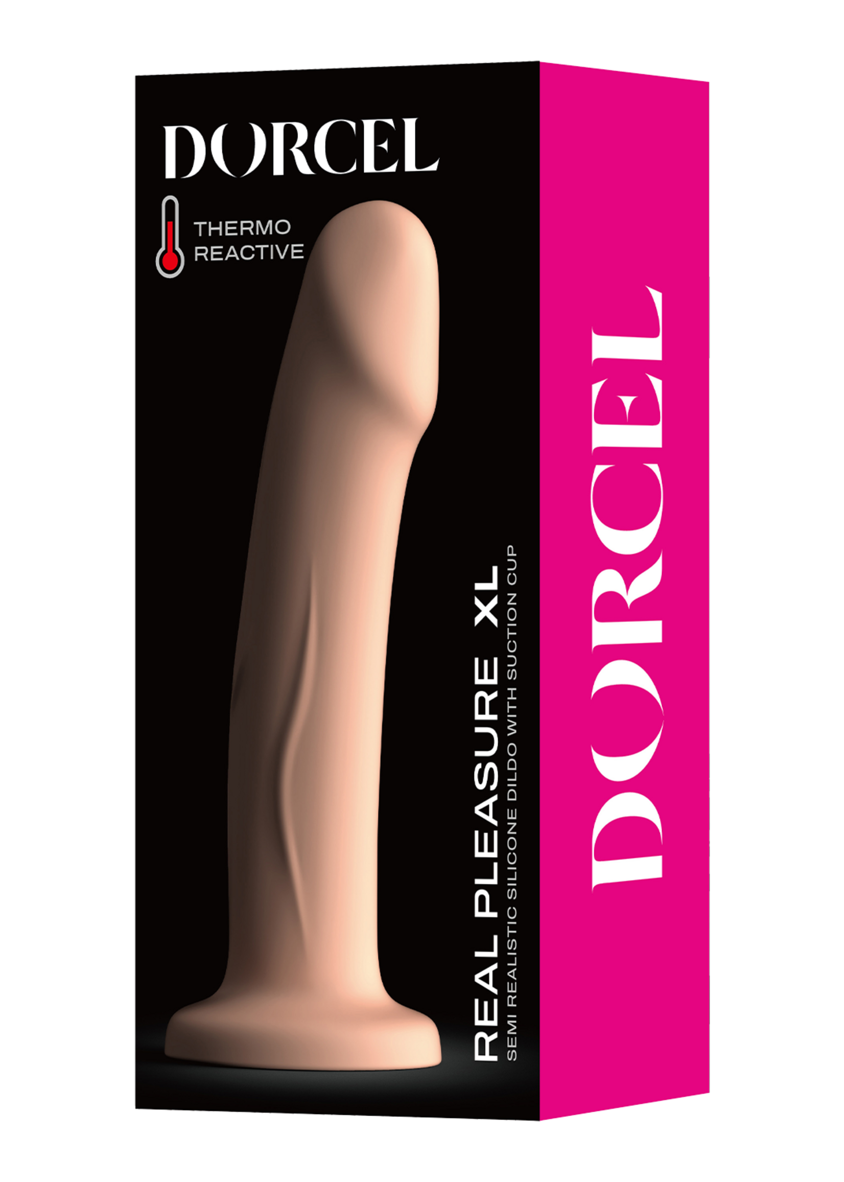 Dorcel Godemiché Real Pleasure – Taille XL – Nu