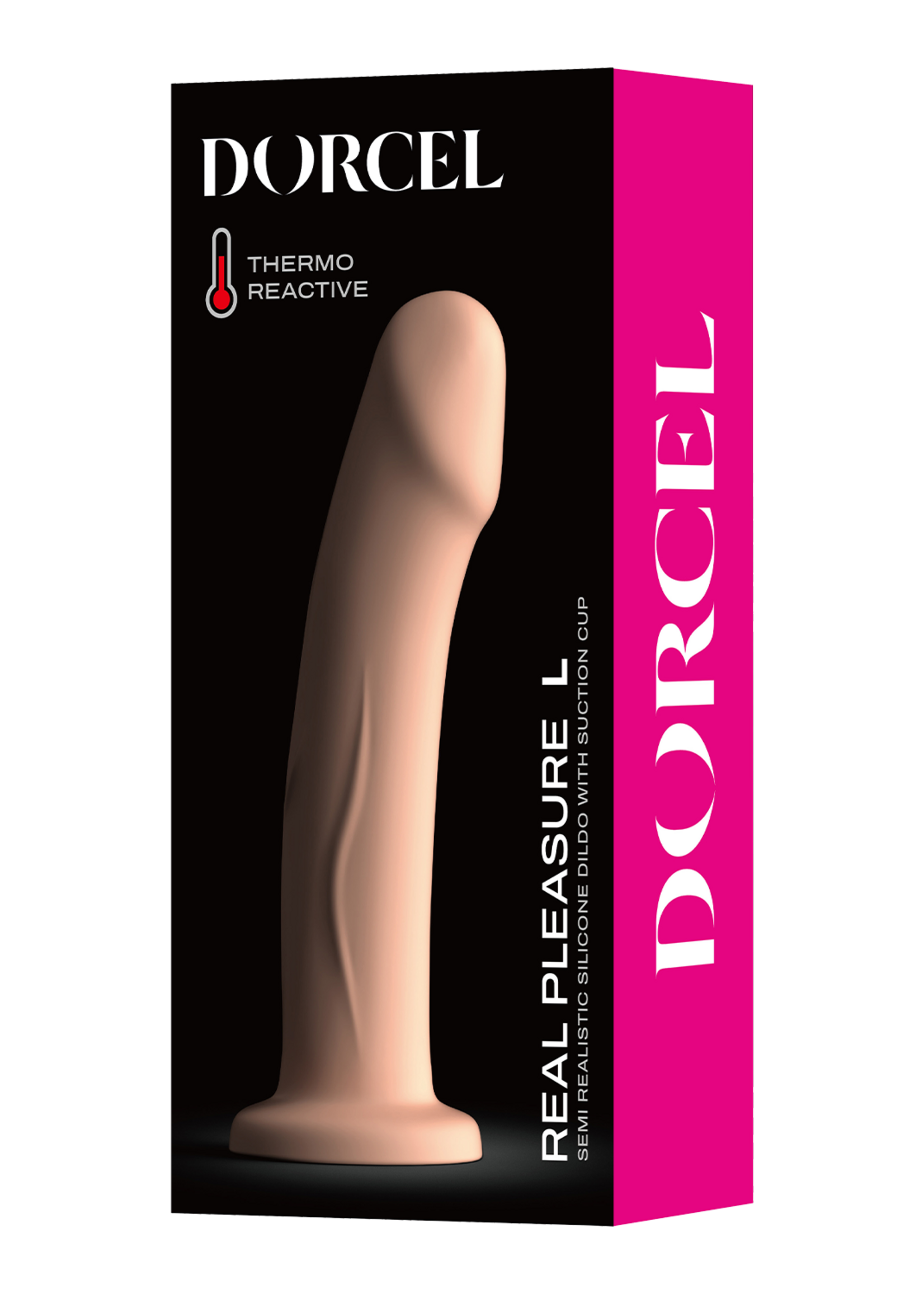 Dorcel Godemiché Real Pleasure – Taille L – Nu
