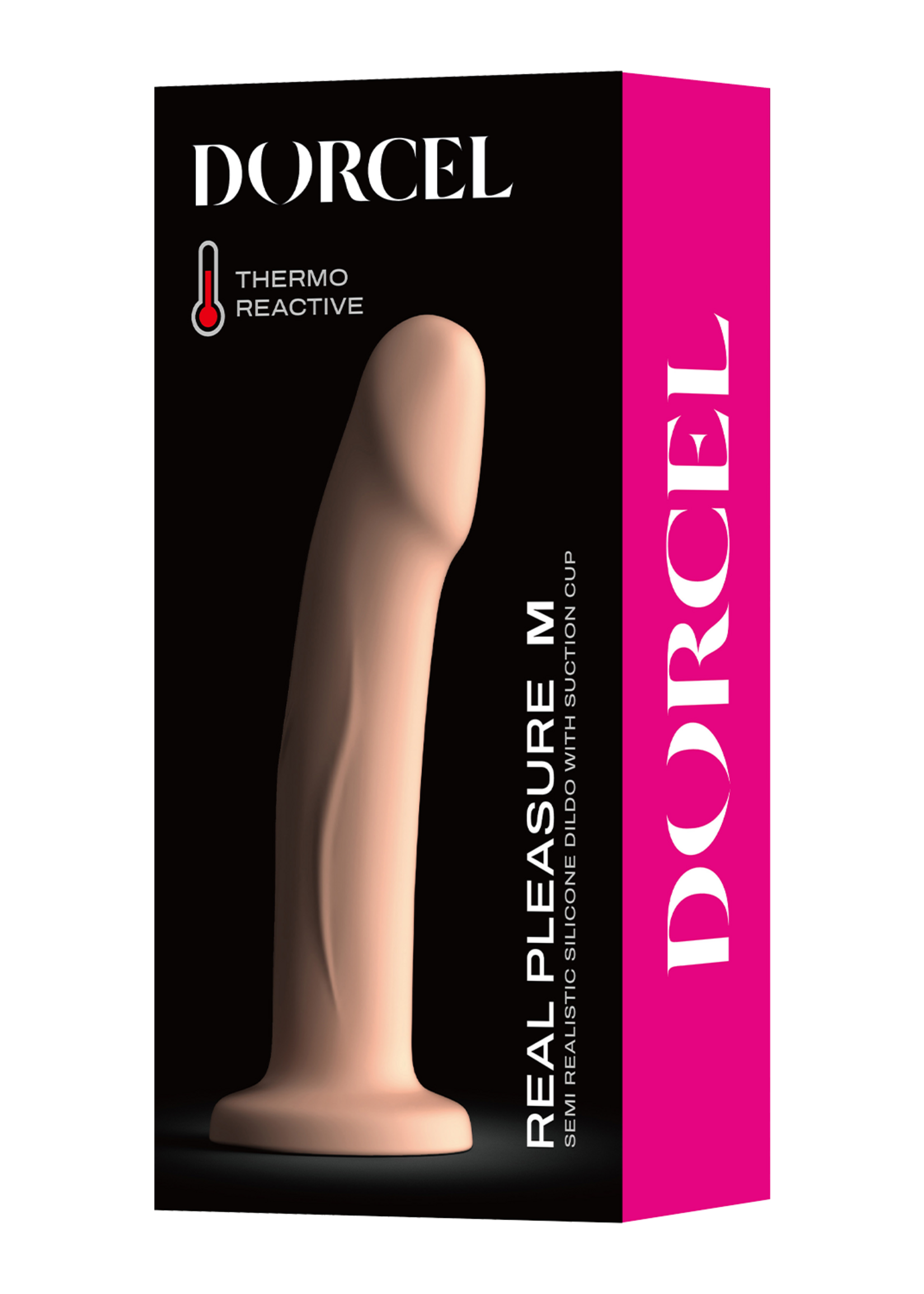 Dorcel Real Pleasure Dildo – Maat M – Nude