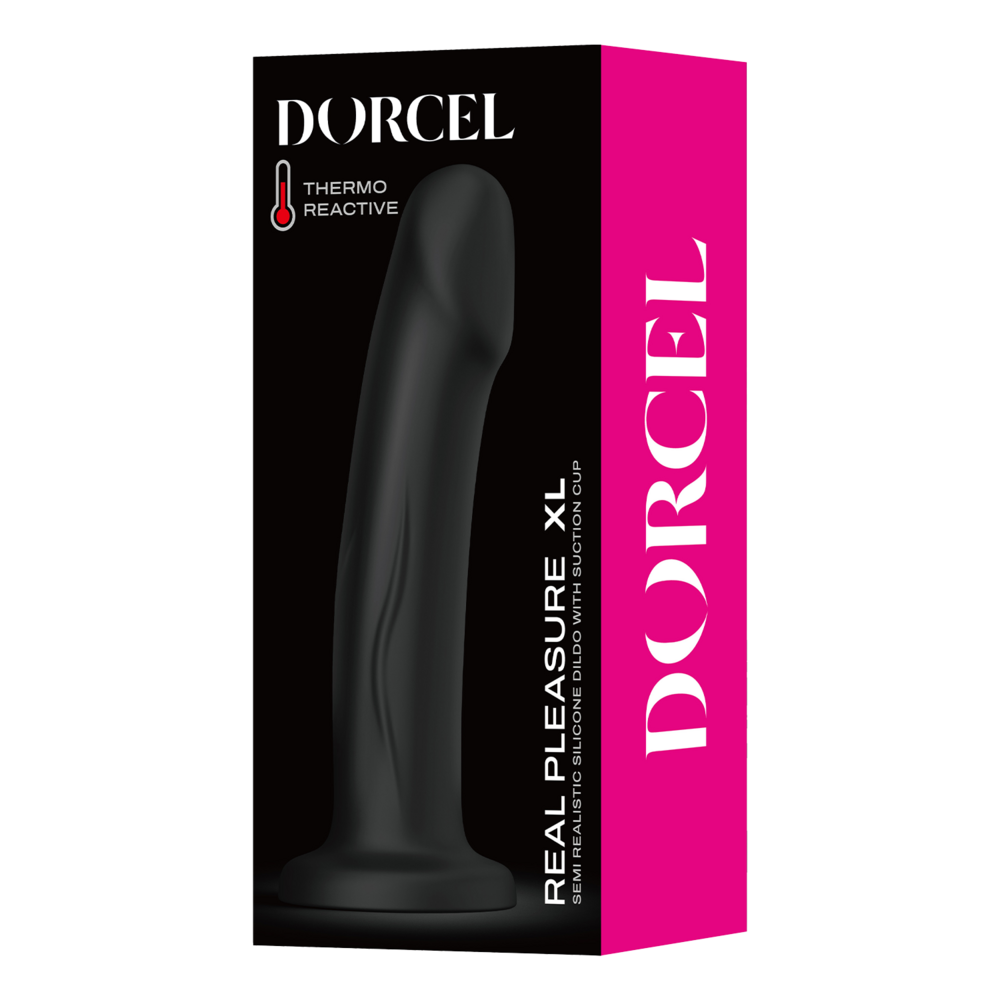 Dorcel Real Pleasure Dildo – Größe XL – Schwarz