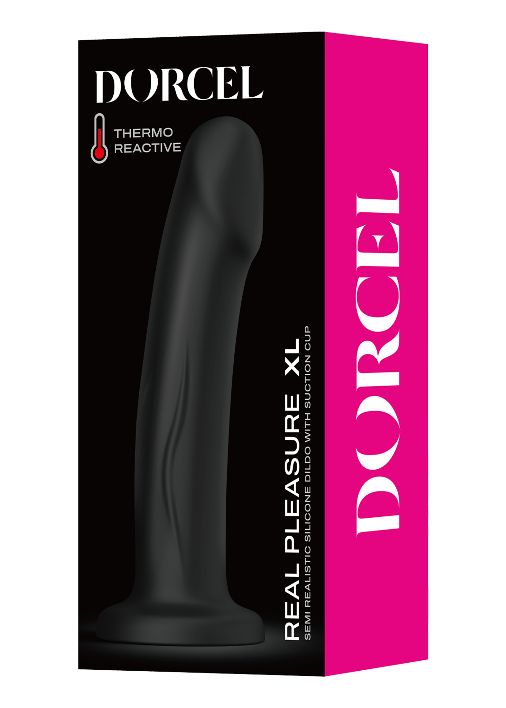 Dorcel Godemiché Real Pleasure – Taille XL – Noir