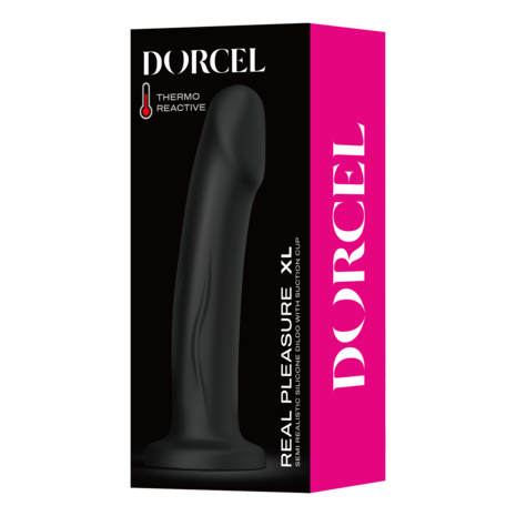 Dorcel Real Pleasure Dildo – Maat XL – Zwart
