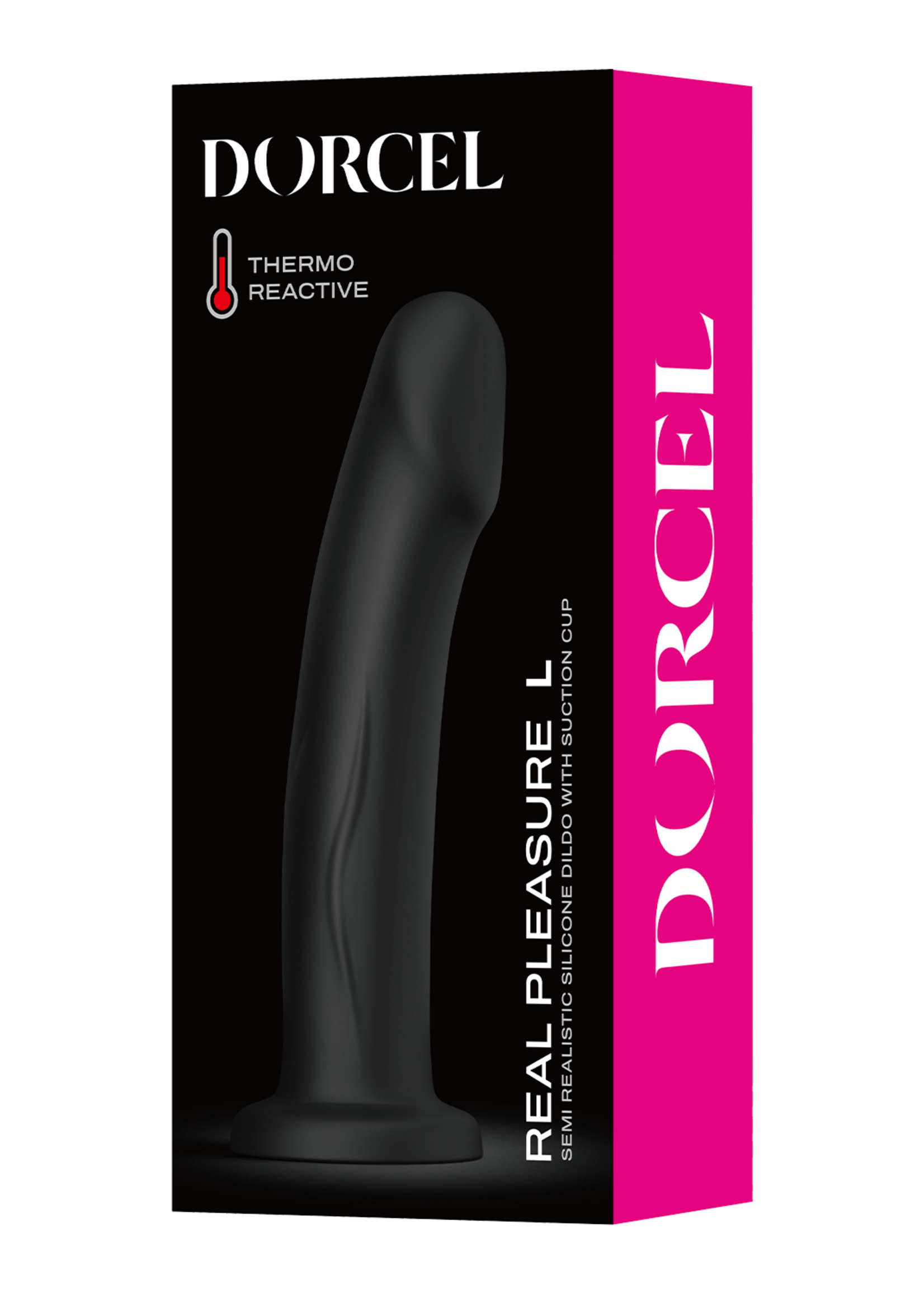 Dorcel Godemiché Real Pleasure – Taille L – Noir