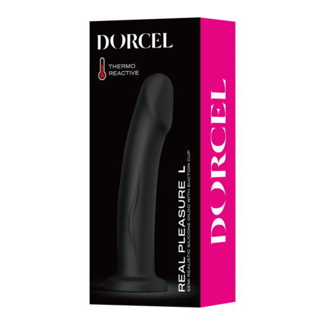 Dorcel Godemiché Real Pleasure – Taille L – Noir