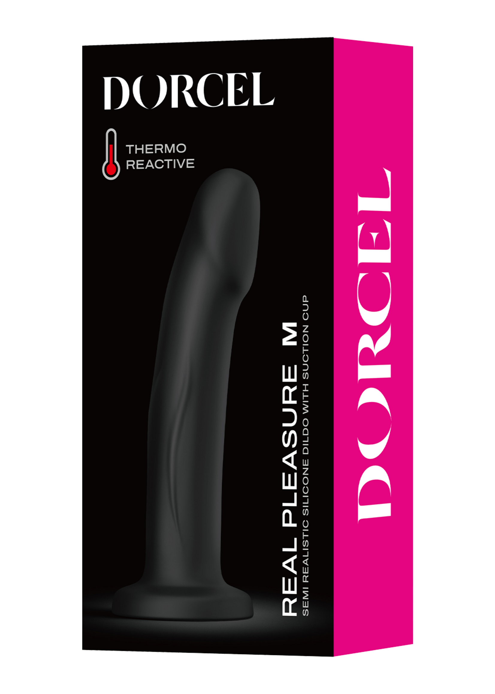 Dorcel Godemiché Real Pleasure – Taille M – Noir