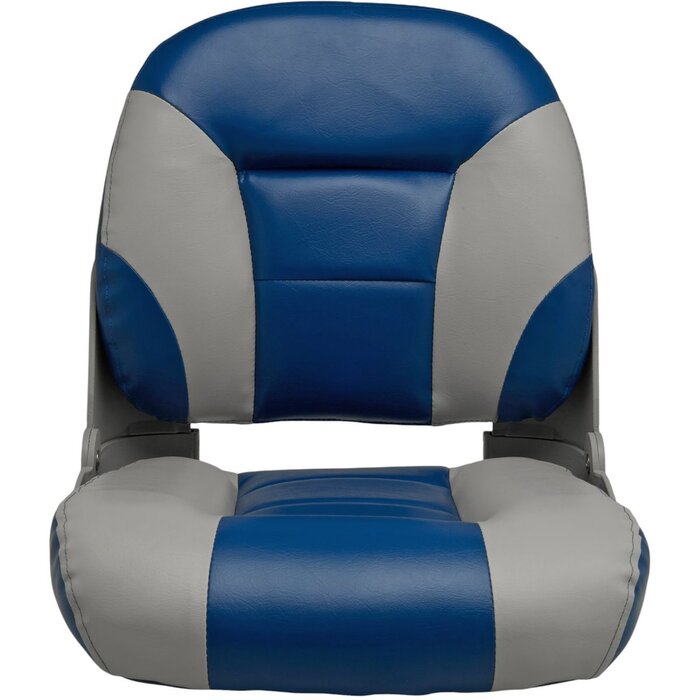 Folding Boat Seat 52x46x51cm Blue-Light Grey