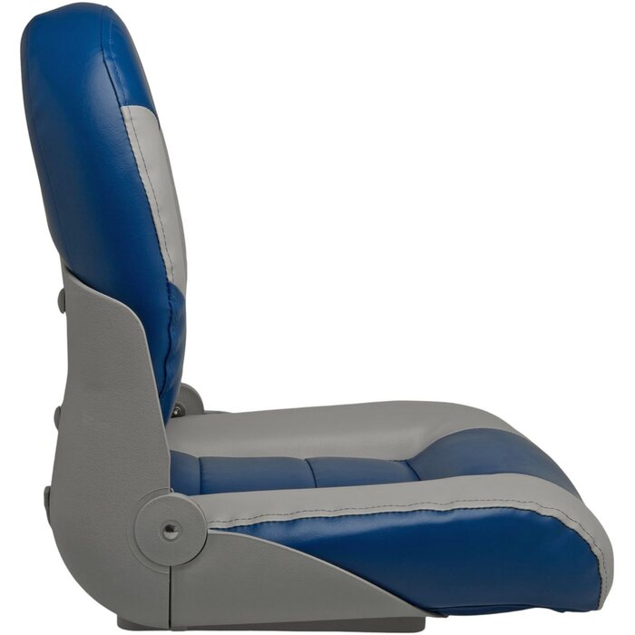 Folding Boat Seat 52x46x51cm Blue-Light Grey