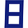 Digital Sail Number 23cm Blue