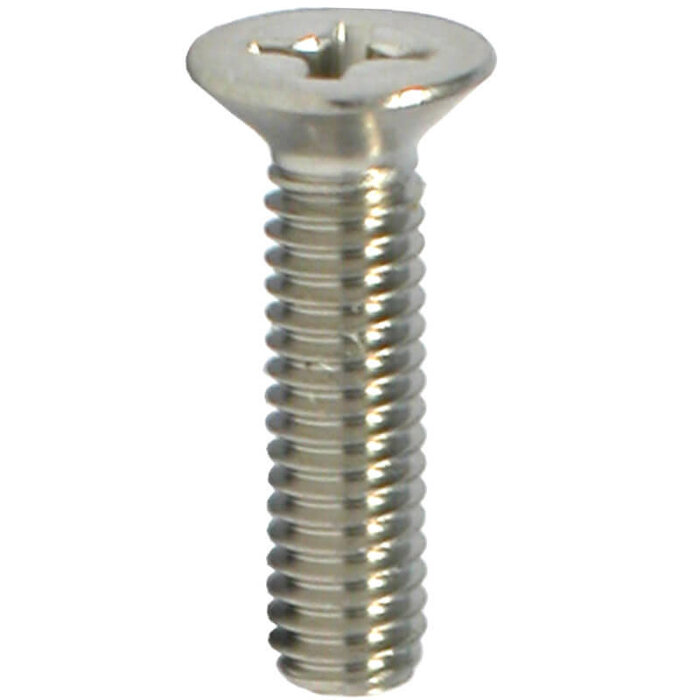 M5 Rvs Metaalschroef Platverzonken