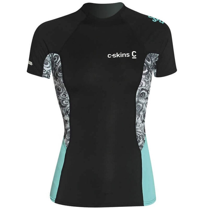 C-Skins Solace UV Rash Vest Short Sleeve Women Size 8