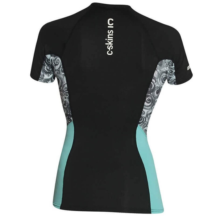 C-Skins Solace UV Rash Vest Short Sleeve Women Size 8