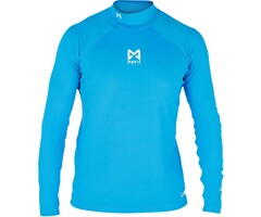 Magic Marine Cube Rash Vest Long Sleeve Blue