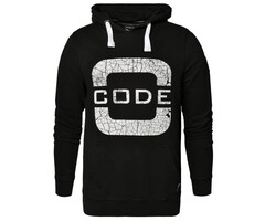 Code Zero Transire Hooded Sweat Black Maat XXXL
