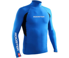 Rooster Rash Vest Long Sleeve Blue