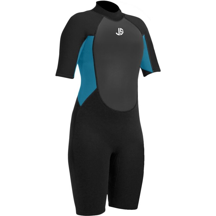 JS Tarifa 3/2 Shorty Wetsuit Women Size 34