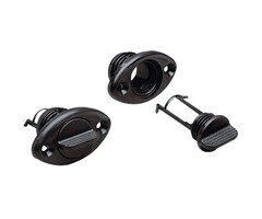 Lensplug Set 54 x 33mm Zwart