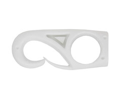 8-10mm Elastiek Haak Wit