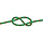 4mm Polyester met Mantel Groen