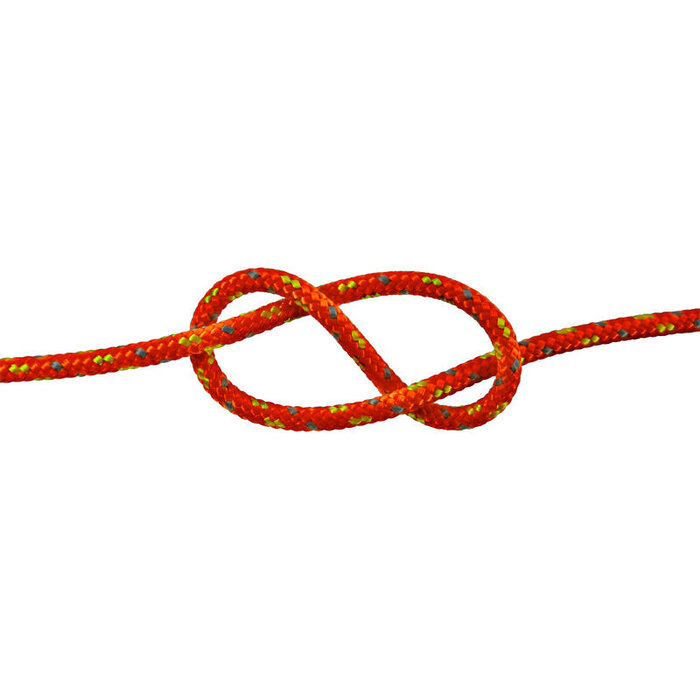 4mm Polyester met Mantel Oranje