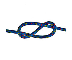 5mm Polyester Rope with Cover Blue