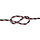 4mm Dyneema met Mantel Rood-Wit