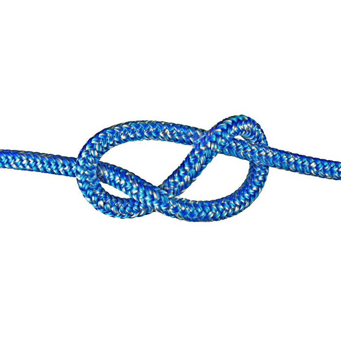 10mm Polyester met Mantel Blauw