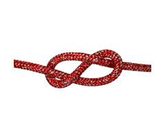 10mm Polyester met Mantel Rood