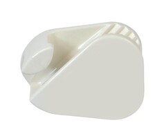Clamcleat Loop Cleat Stootwilklem 3-6mm Wit