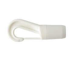 5mm Elastiek Haak Zelfborgend Wit