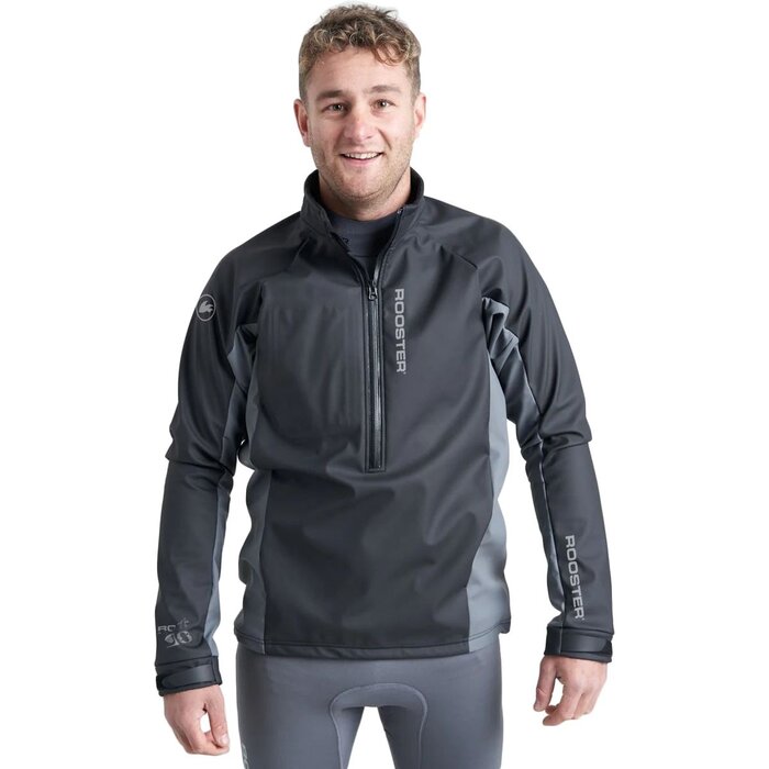 Rooster Active Aquafleece Spraytop Zwart