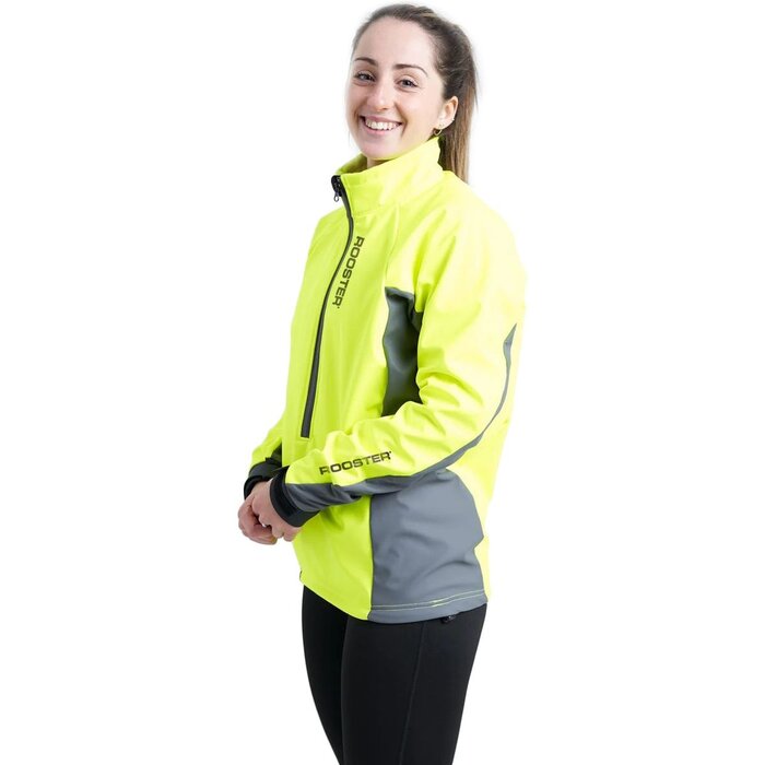 Rooster Active Aquafleece Spraytop Geel