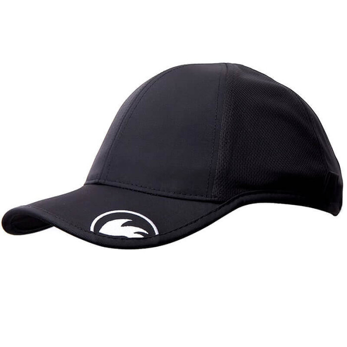 Rooster Structured Sailing Cap Black