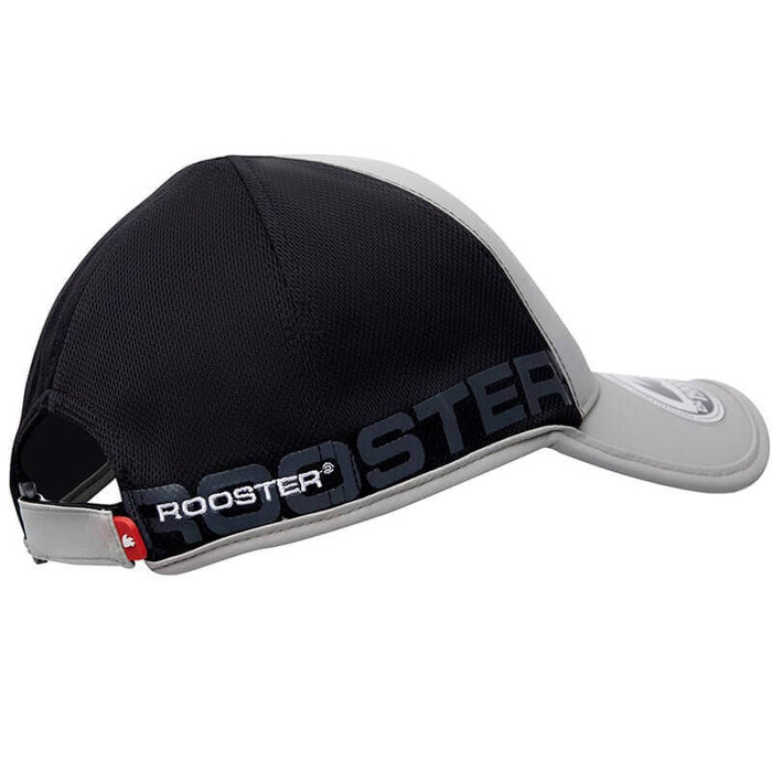 Rooster Structured Sailing Cap Grey