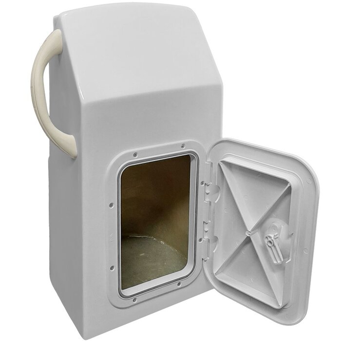 Boat Center Console with Handrail 34x37x66cm