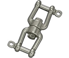 5mm Dubbele Wartelsluiting Rvs