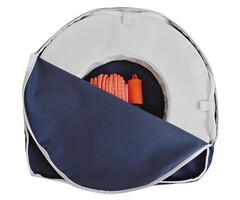 Opberghoes Reddingsboei Hoefijzer Deluxe Blauw